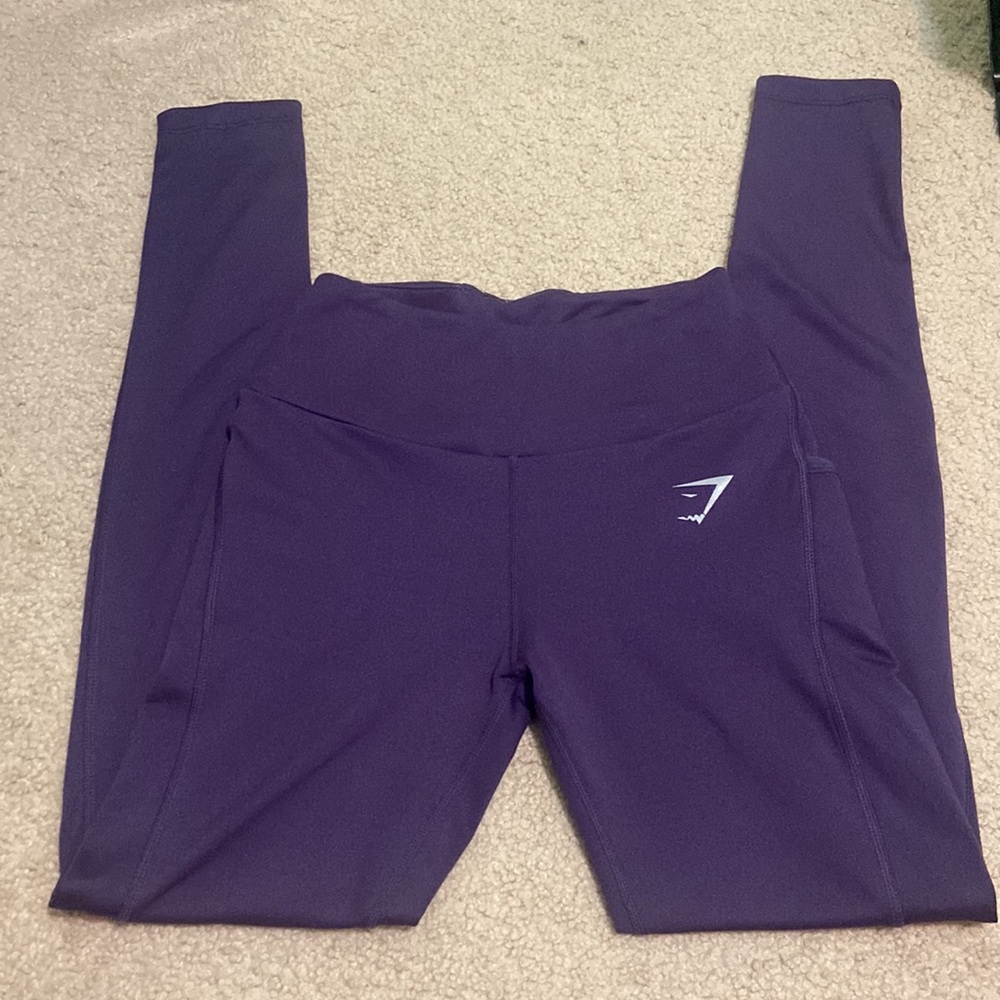 Purple High Waisted Gymshark Leggings